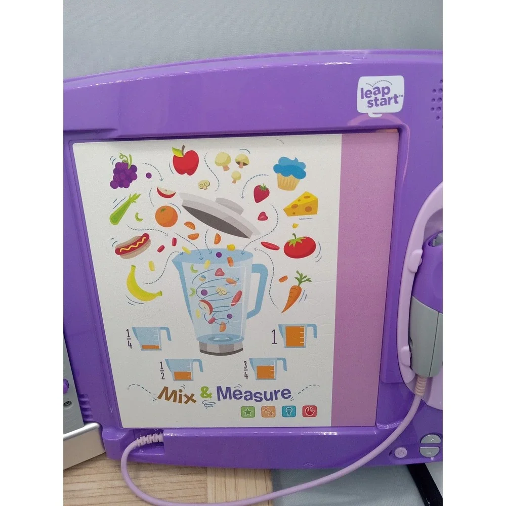 Leap Frog Leap start Interactive Learning‎ System purple Some Wear